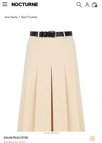 Nocturne Bej Pilili  Ofis Eteği - Görsel 4