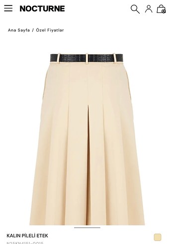 Nocturne Bej Pilili  Ofis Eteği - Görsel 5