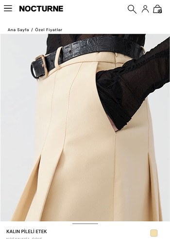 Nocturne Bej Pilili  Ofis Eteği - Görsel 2