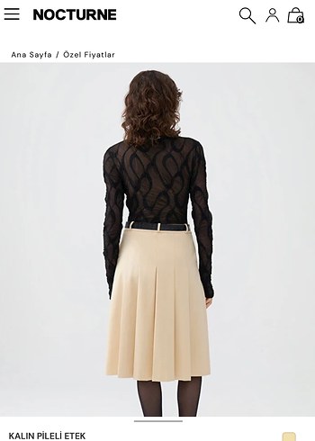 Nocturne Bej Pilili  Ofis Eteği - Görsel 3