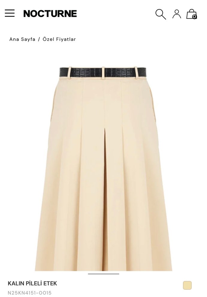 Nocturne Bej Pilili  Ofis Eteği - Görsel 5