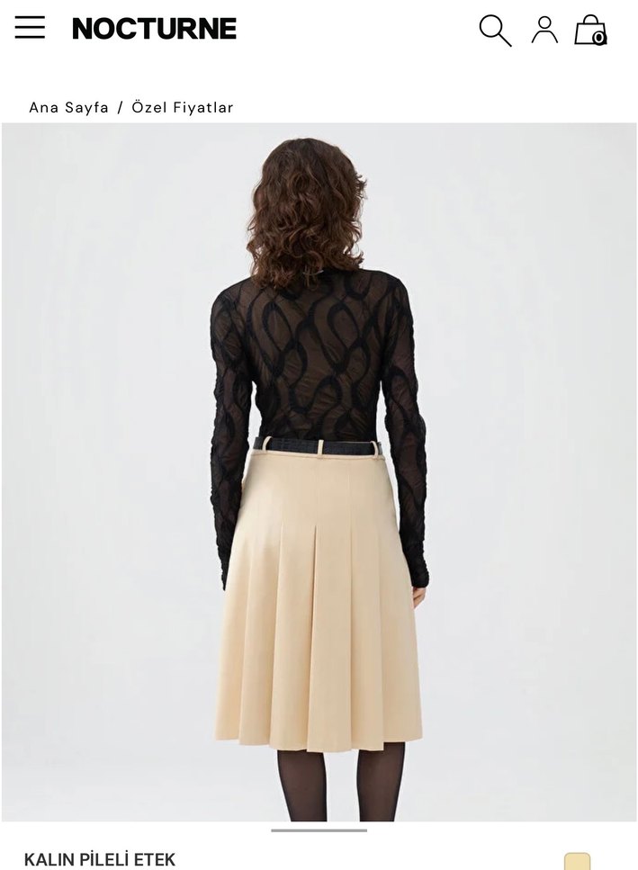 Nocturne Bej Pilili  Ofis Eteği - Görsel 3