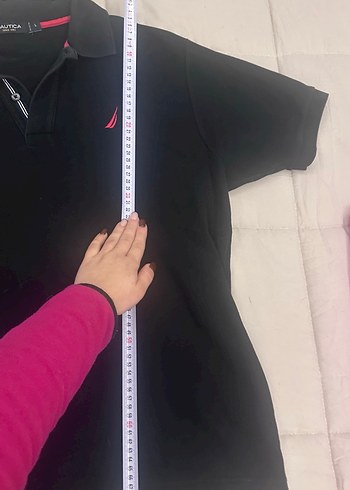 Nautica Erkek Siyah Düğmeli Polo Tişört - Görsel 6