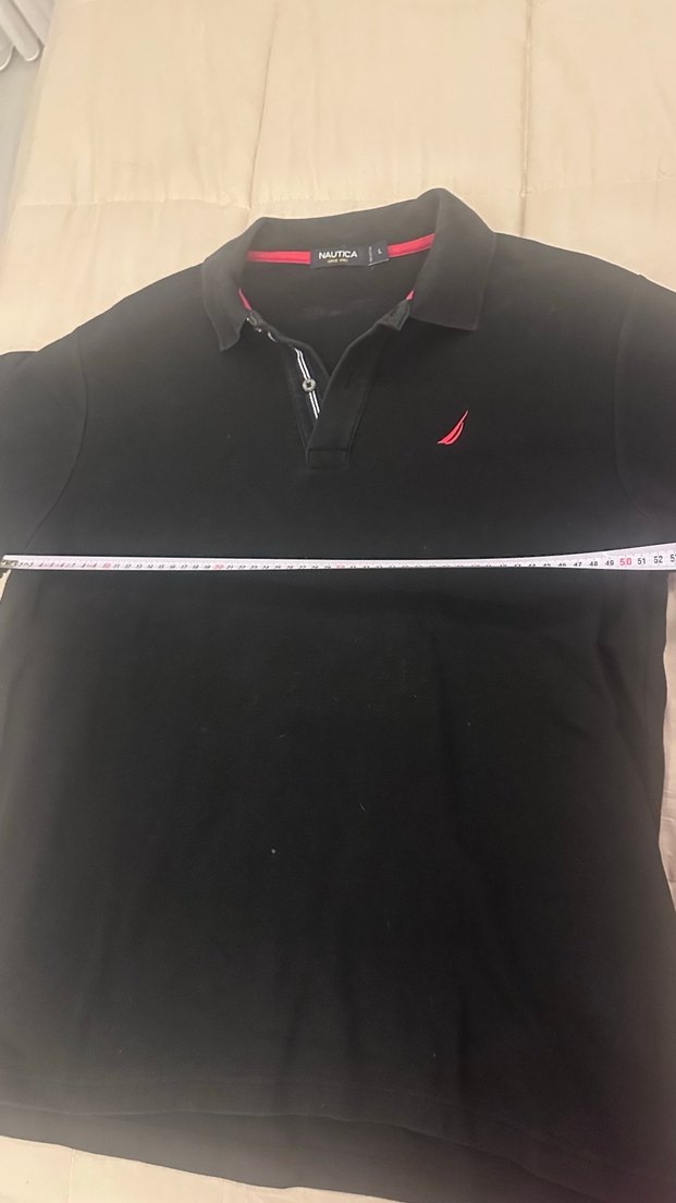 Nautica Erkek Siyah Düğmeli Polo Tişört - Görsel 5