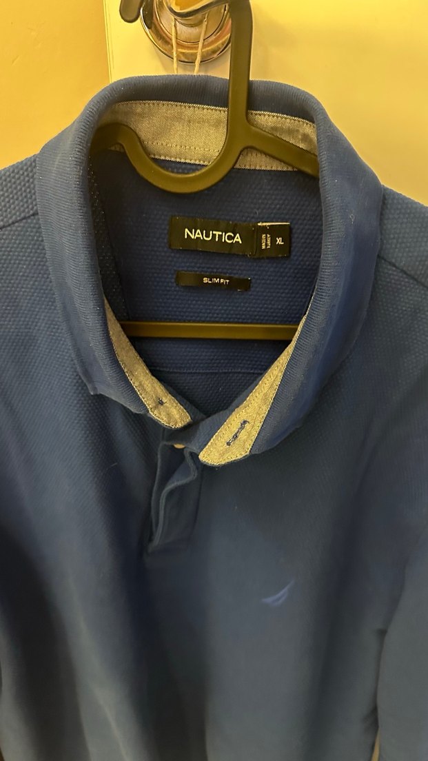 Nautica Erkek Lacivert Uzun Kollu Polo Tişört - Görsel 3