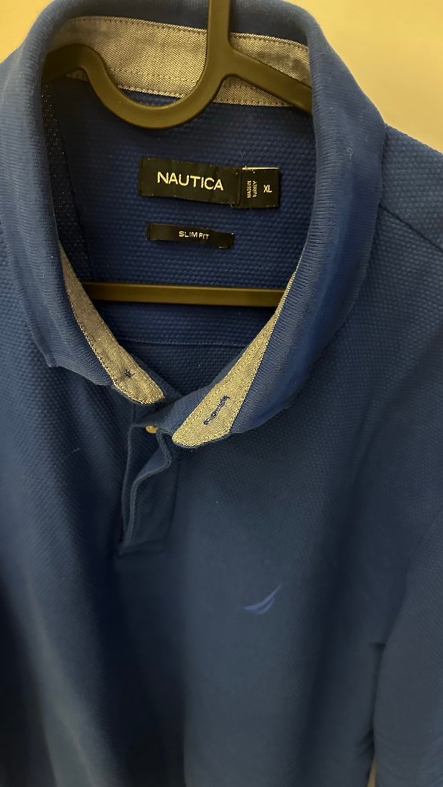 Nautica Erkek Lacivert Uzun Kollu Polo Tişört - Görsel 2