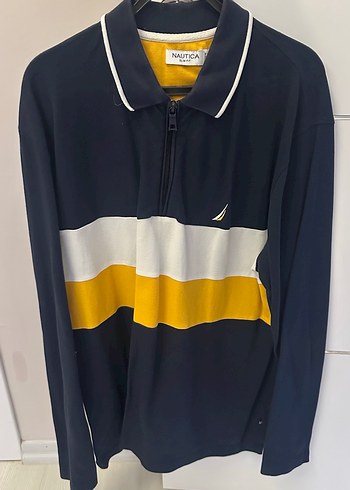 Nautica Erkek Uzun Kollu Polo Tişört - Görsel 2
