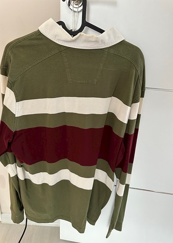 Nautica Erkek Çizgili Uzun Kollu Polo Tişört - Görsel 4