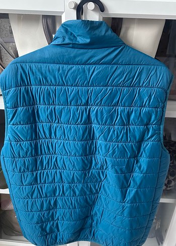 Zara Turkuaz Kolsuz Yelek - Görsel 2
