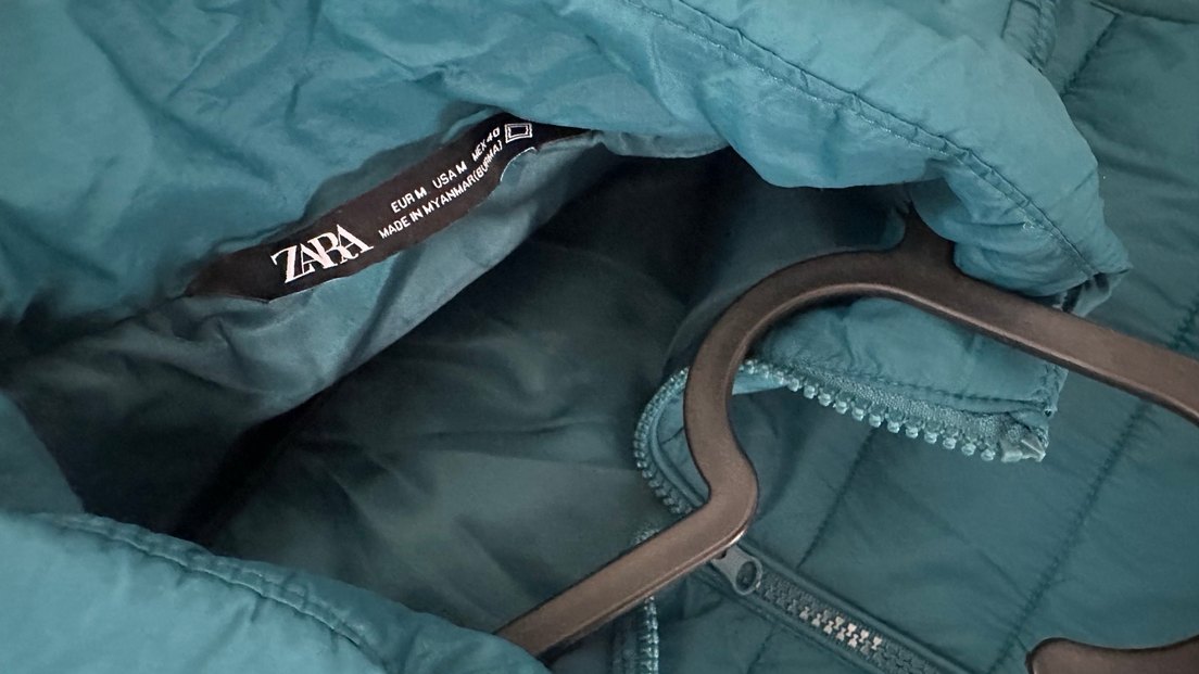 Zara Turkuaz Kolsuz Yelek - Görsel 3