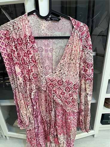 Zara Pembe Elbise
