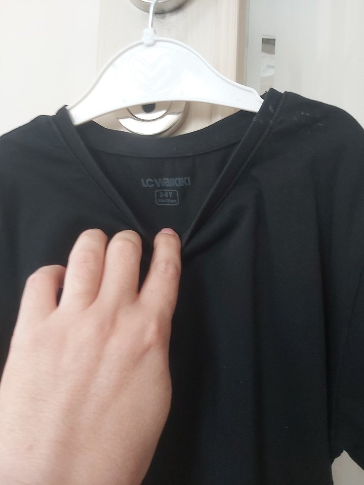 Siyah Çocuk Tişörtü - Görsel 5