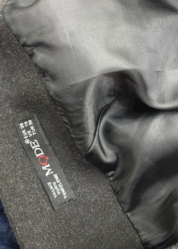 Düğmeli Gri Midi Eteği - Görsel 2