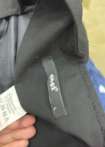 siyah kadın midi  pileli etek - Görsel 3