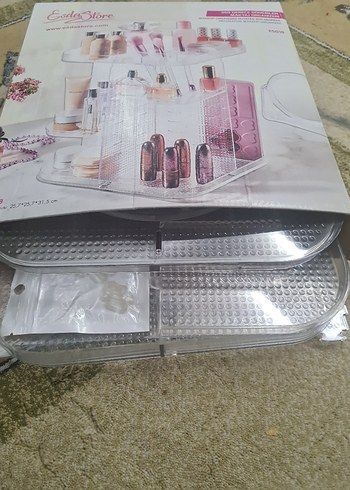 360 derece dönen makyaj  organizeri - Görsel 3