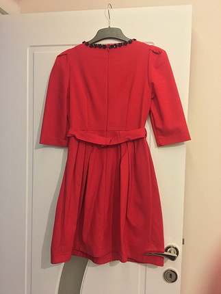 Twist kırmızı elbise