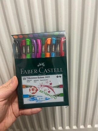 12 Li faber castel tükenmez kalem ve 12 Li studi .