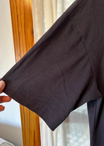 H&M Siyah Uzun Salaş Kısa Kollu Elbise