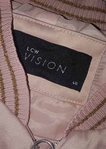 Nakışlı Pembe Kadın Midi Ceket - Görsel 3