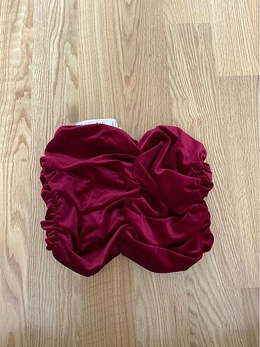 Diğer Kadife bordo mini etek