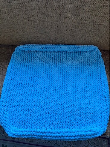 İnce iplik yumuşacık sıcacık mavi bebek battaniyesi - Görsel 2