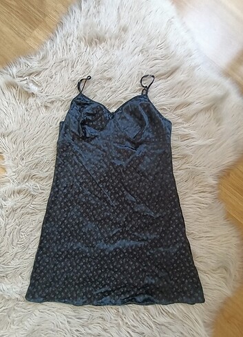 Penti Siyah saten gecelik 38-40 M-L beden