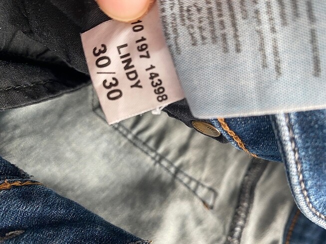 Mavi jeans kot pantolon - Görsel 5