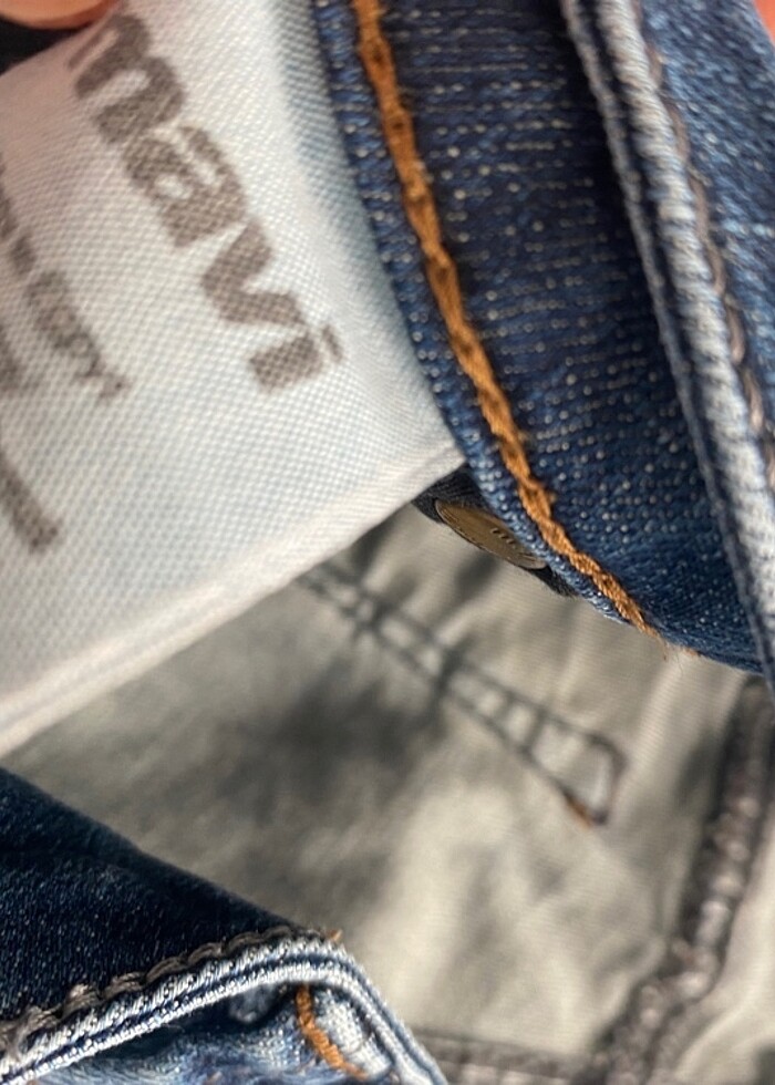 Mavi jeans kot pantolon - Görsel 4