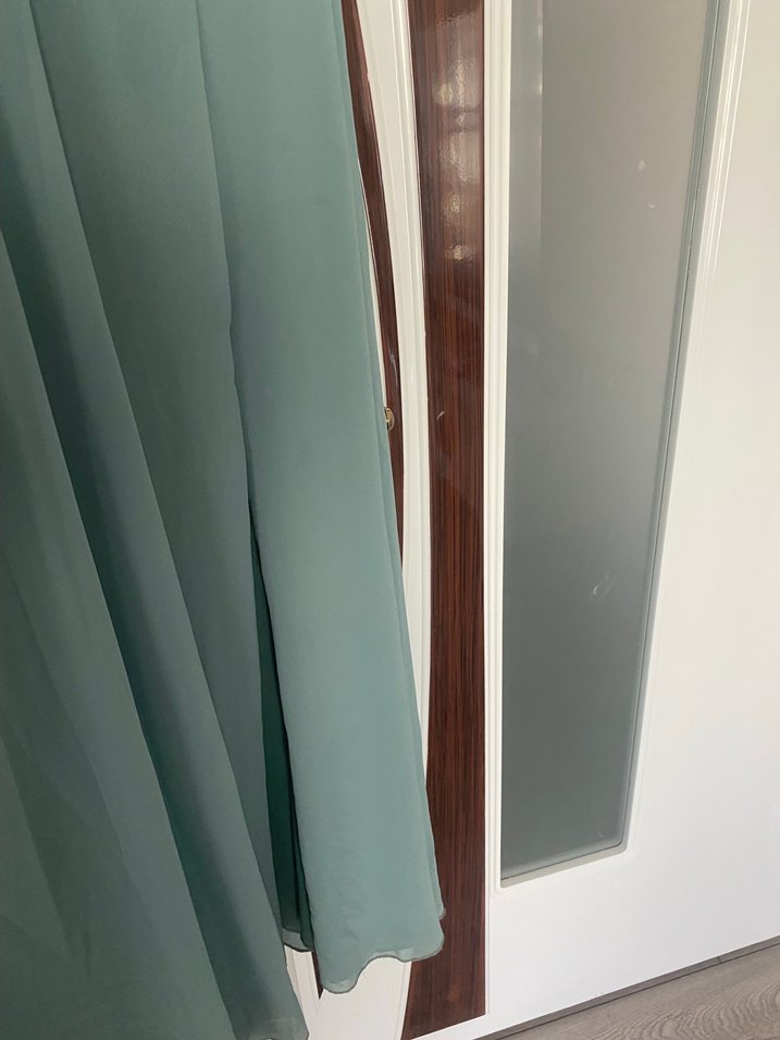 Cagla yeşili abiye elbise - Görsel 5