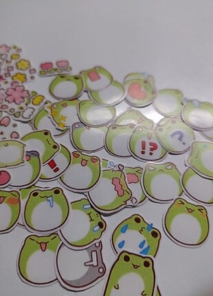  Kawaii sticker seti 