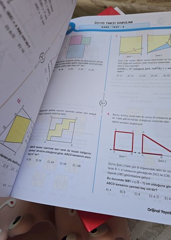 Beden Renk Orijinal Geometri Soru Bankası TYT/AYT