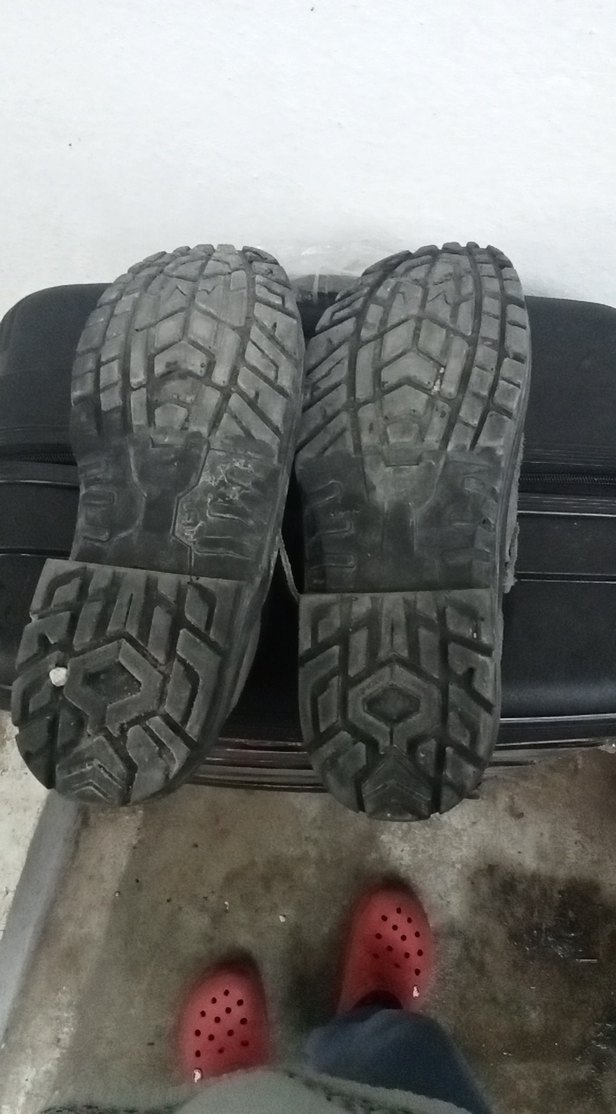 Gri Erkek Biker iş Ayakkabısı - Görsel 5