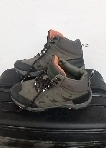 Gri Erkek Biker Outdoor Botları - Görsel 2