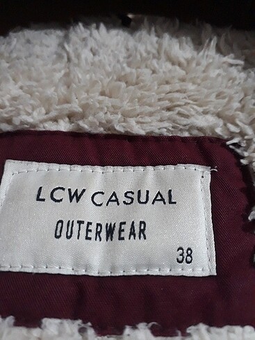 Bayan bordo parke - Görsel 6