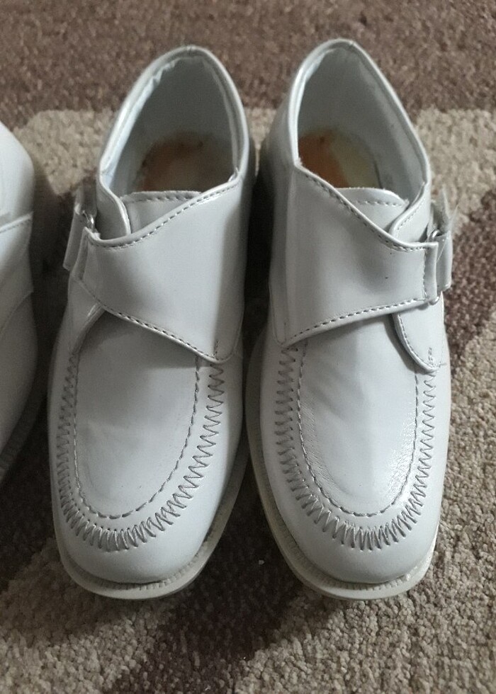 #erkek çocuk krem ayakkabı - Görsel 2