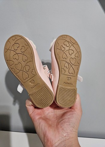 Kız Çocuk Pembe  Babet Ayakkabı - Görsel 4