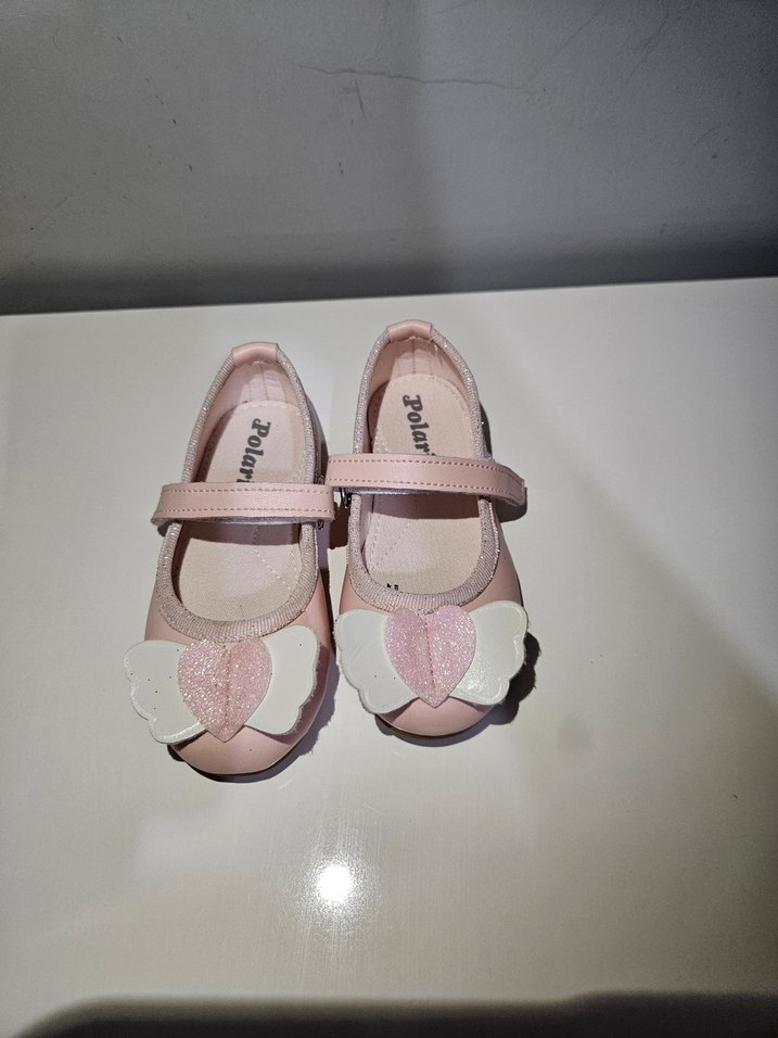 Kız Çocuk Pembe  Babet Ayakkabı - Görsel 2