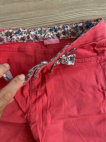 8 Yaş Beden pembe Renk Pembe pantolon