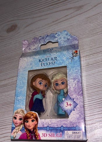 Karlar Ülkesi 3D Silgi Figürleri