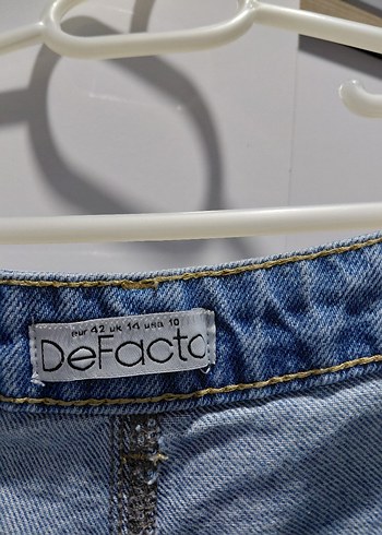 Gevşek Kesim  Boy Mavi Kadın Kot Pantolon - Görsel 2