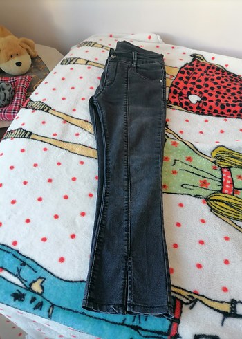 antrasit çocuk Denim Pantolon - Görsel 2