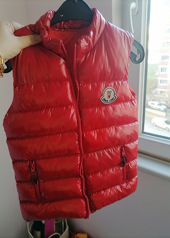 Kız Çocuk Kırmızı Parlak Yelek - Görsel 2