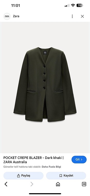 Zara blazer