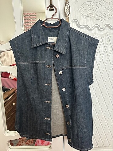 xs Beden lacivert Renk Zara yelek