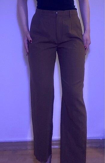 m Beden kahverengi Renk Maxmara pantolon