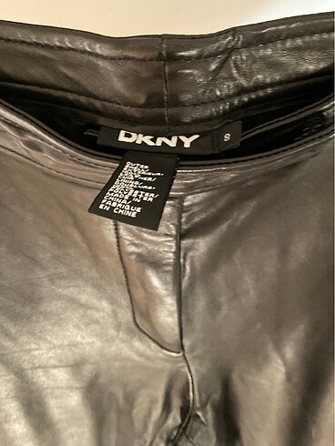 DKNY deri pantolon