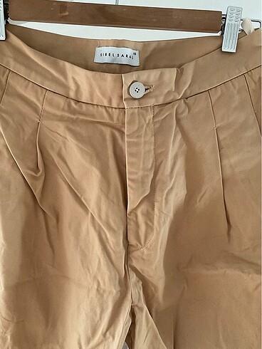 xs Beden camel Renk Sibel Saral pantolon