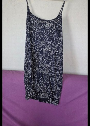 Kadın Lacivert Bohem Bağlamalı Uzun Tulum - Görsel 2