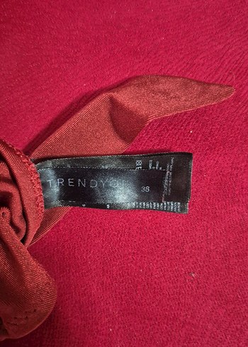 Bordo Drapeli İnce Askılı Bikini Üstü - Görsel 3