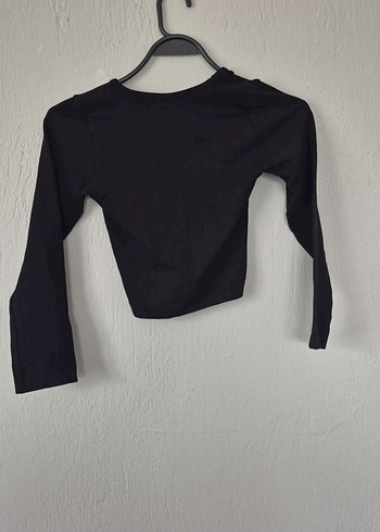 Kız Çocuk Siyah V Yakalı Bolero - Görsel 2